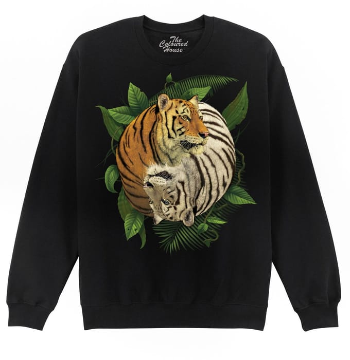 Tijger Tiger Yin Yang The Coloured House Sweater M