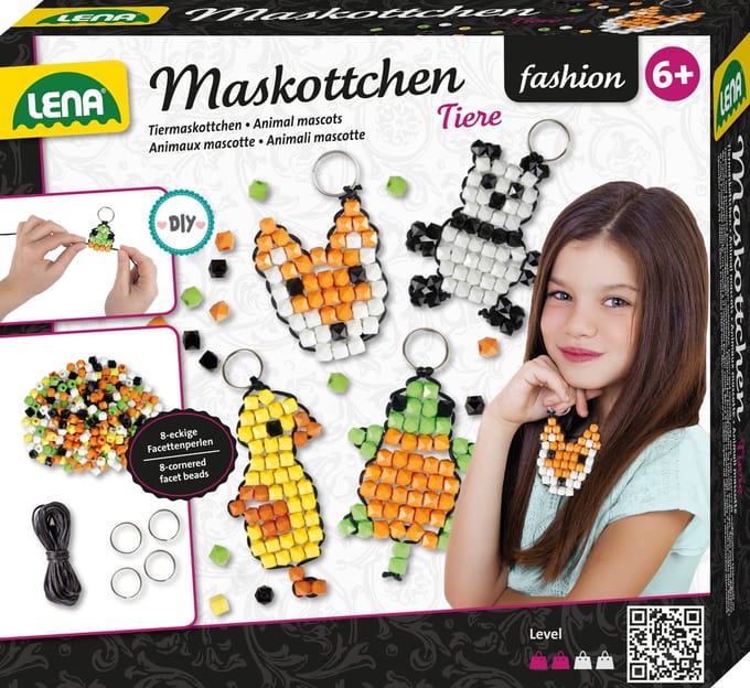 Lena Animal Mascotte Kralenset