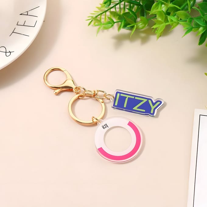 KPOP Lightstick Acrylic Keychain ITZY [Sleutelhanger]