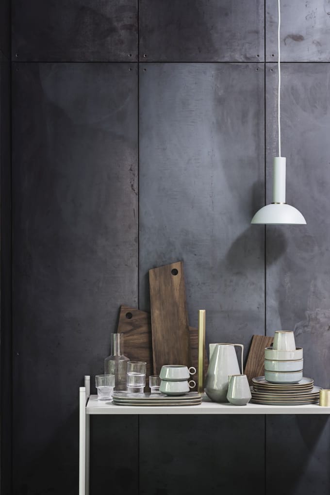 Ferm Living - Socket hanglamp - lichtgrijs - hoog - 4 - 6 Wochen
