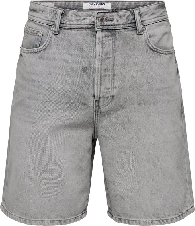 ONLY & SONS Denim shorts ONSFADE Mid waist Loose fit Shorts