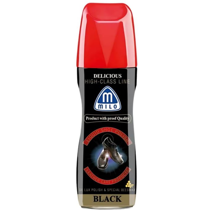 Cirage liquide noir mat Milo 75ML