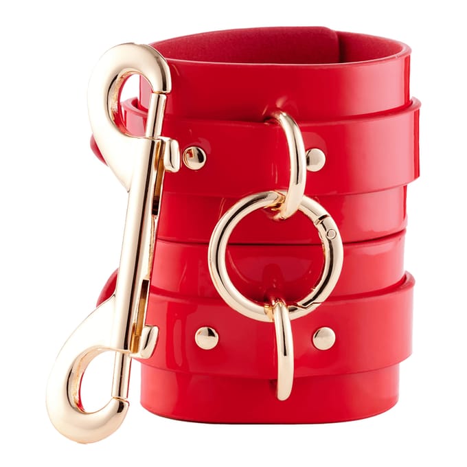 'High Gloss Bondage Wrist Cuffs'