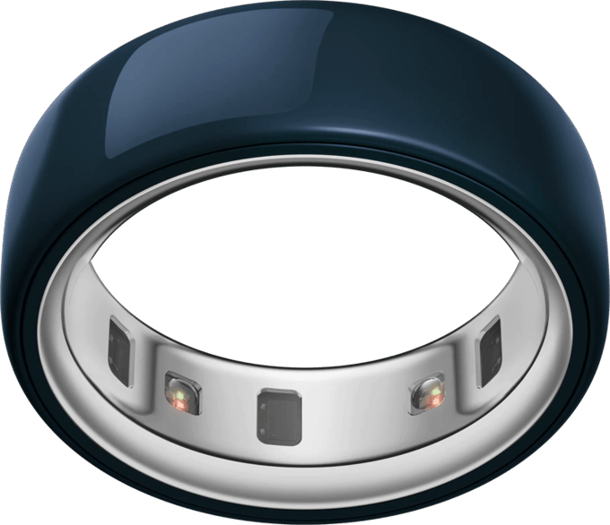 Oura Ring 4 Ceramic Maat 7 Midnight