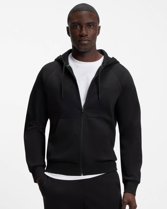 Boss Heren Vest Zwart 50565305/001 Saggy