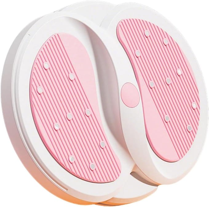 Oefenmachine Core - Taille trainer - Thuisfitness - Stille werking - 360 graden - Roze