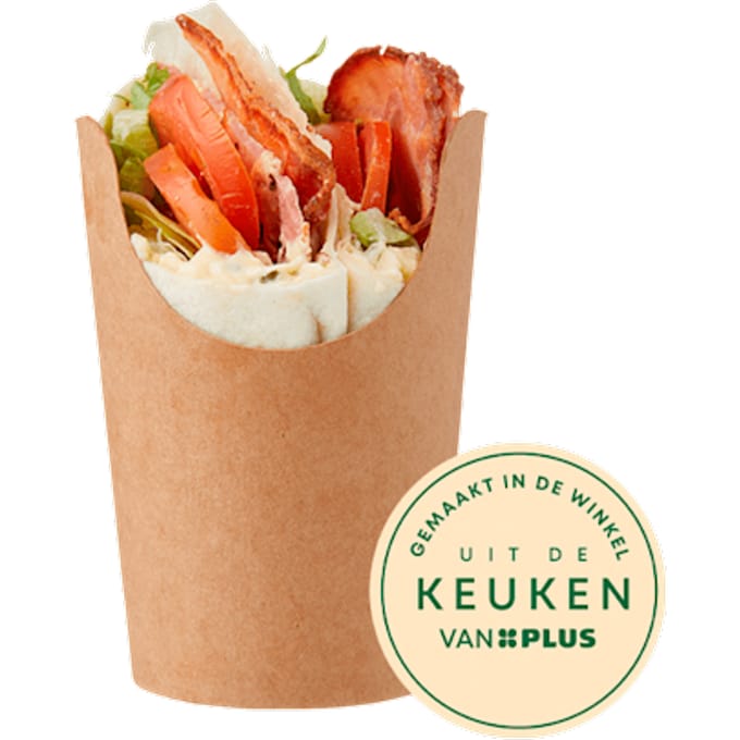 Wrap kaas bacon