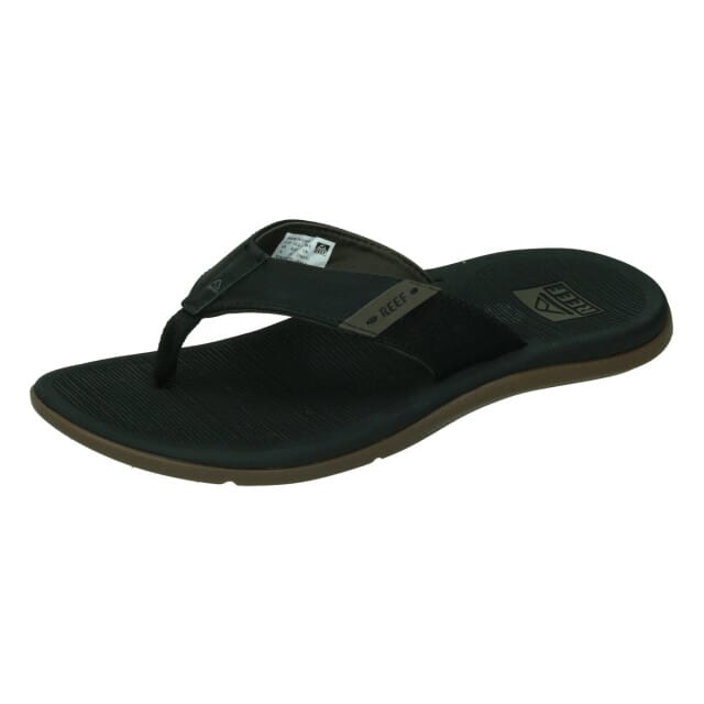 Reef Santa Ana Heren Slippers - Black - Maat 39