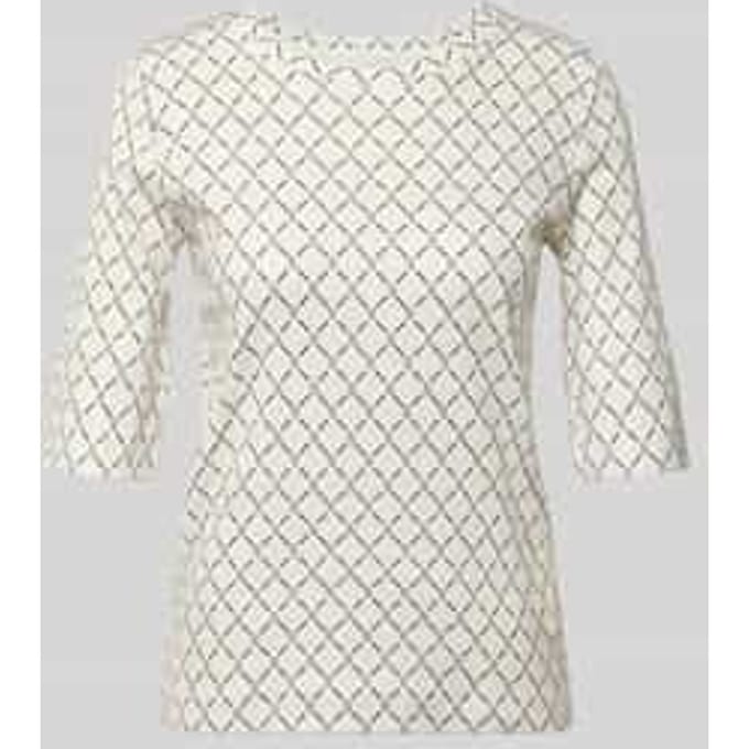 regular fit T-shirt met all-over logoprint