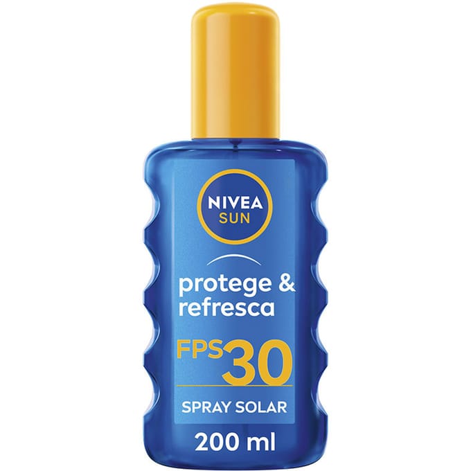 Zonbescherming & verfrissing Onzichtbare Zonnebrand SPF30 200 ml