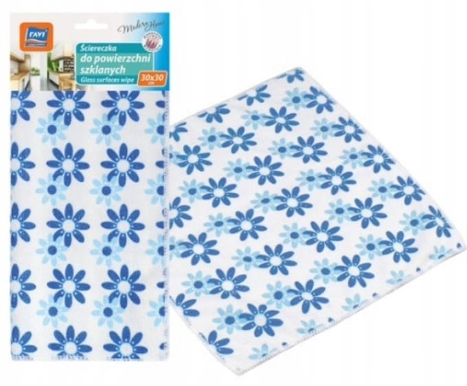 Ravi Serie - Microvezel Glasdoek - 30 x 30 cm - Absorberend - Herbruikbaar