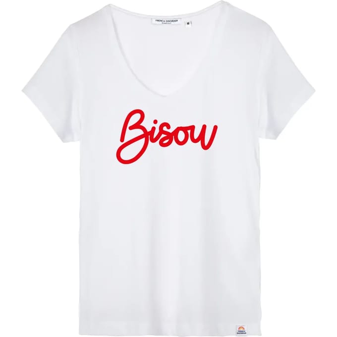 Dames-T-shirt French Disorder Bisou