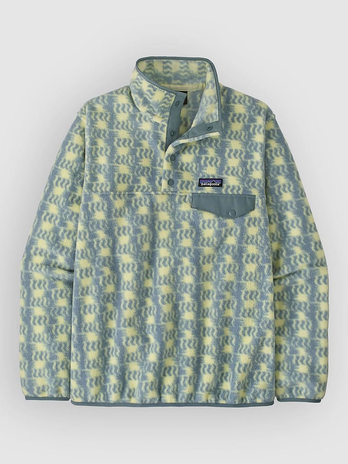 Patagonia LW Synch Snap-T Half-Zip Fleece Trui blauw
