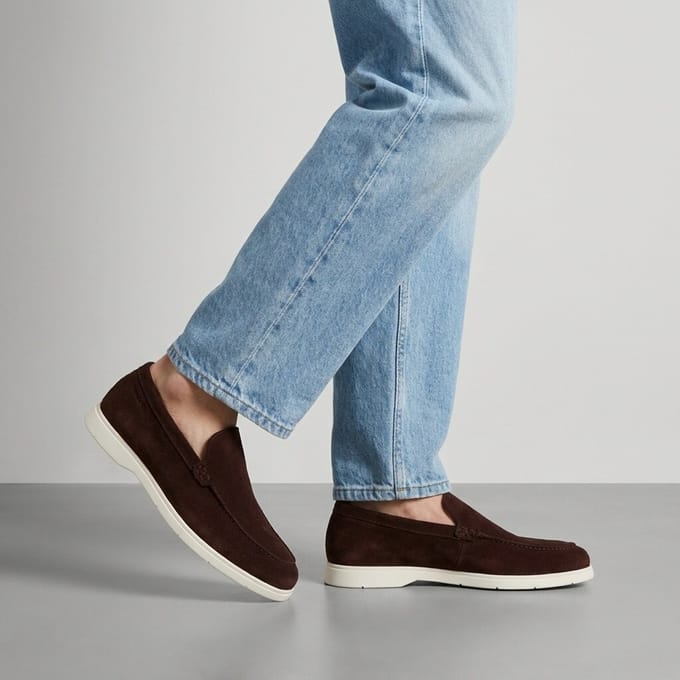 Van Lier Ascona Loafers bruin Leer - Maat 46