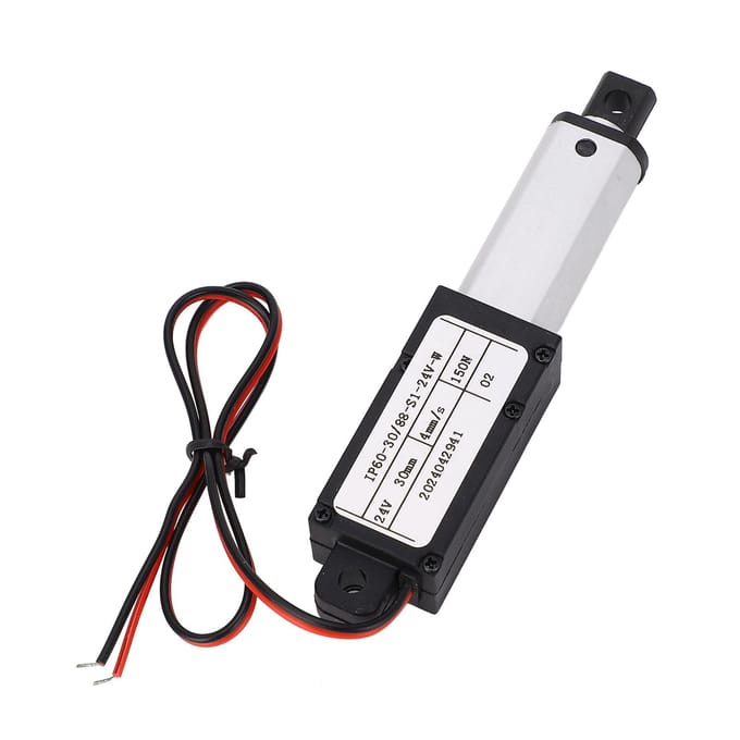 Elektrische Lineaire Actuator 30mm Slag 4mms 150N IPX4 Lineaire Bewegingsactuator voor Medisch Industrieel