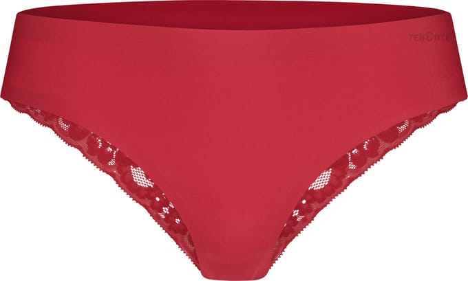 Ten Cate Secrets brazilian met kant rood voor Dames | Maat M