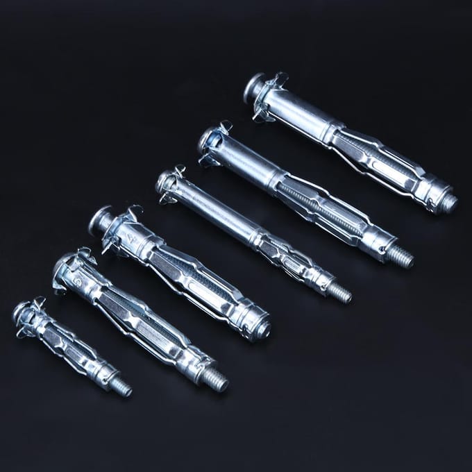 42 STUKS M4~M6 Expansiebout Gipsplaat Schroef Combinatie Kit Handgereedschap Accessoire voor Industrie