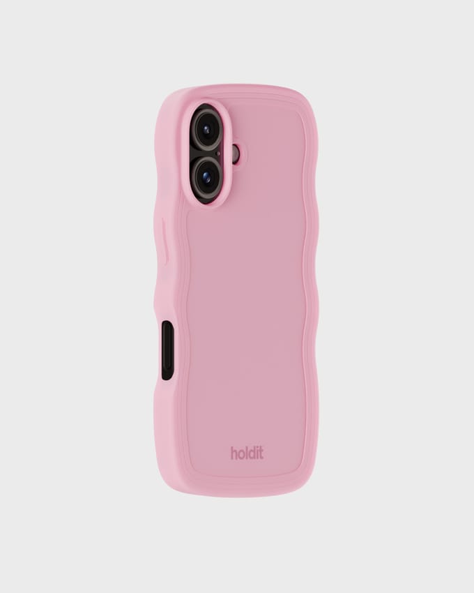 Phone Case Wavy Pink iPhone 16 Plus