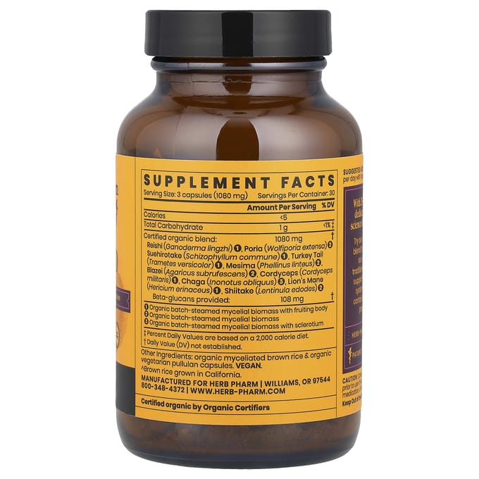 Mushroom Wellness™, Everyday 10, 90 Veggie Capsules