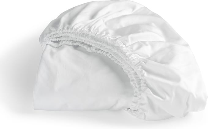 Cinderella - Sundays - Hoeslaken - Satijn - 180x210 cm - tot 25 cm - Wit