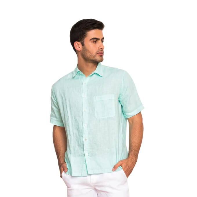 Shirt Haris Cotton Front Pocket