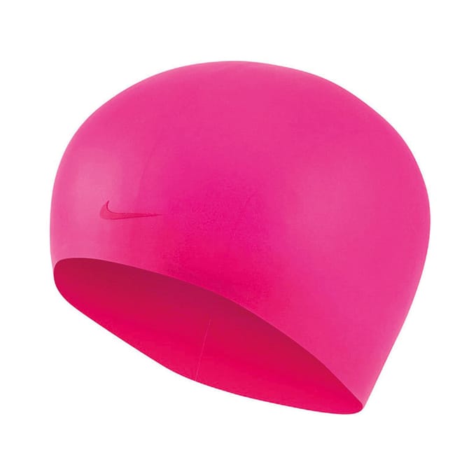 Nike Long Hair Silicone Badmuts Dames - Roze - One Size