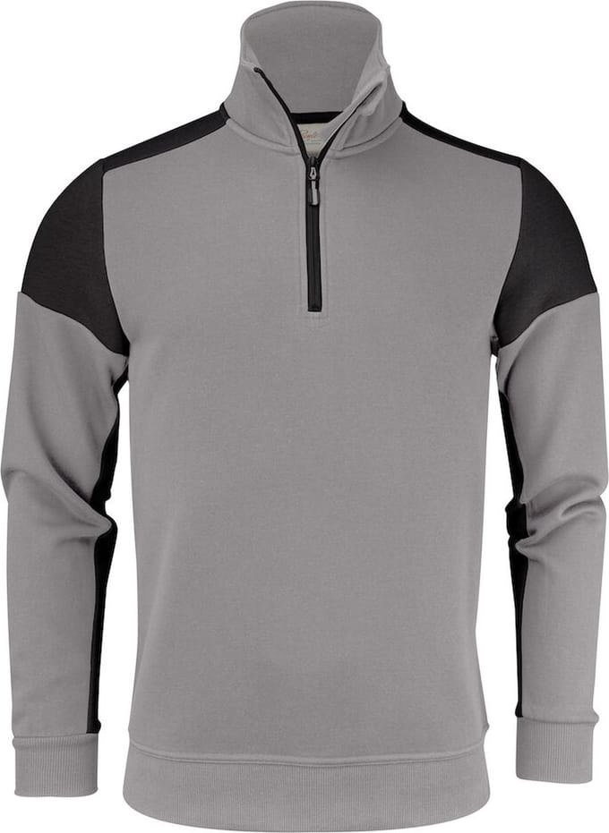 Printer PRIME SWEATER PRIME HALFZIP 2262069 - Staalgrijs/Zwart - L
