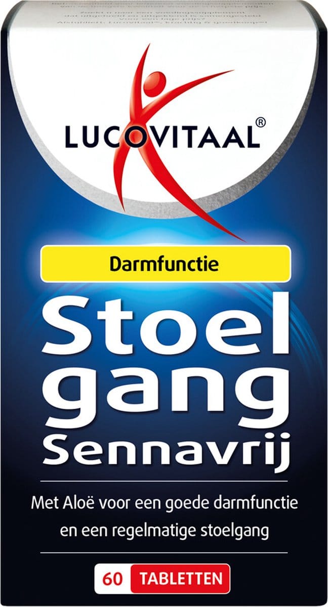 Lucovitaal Stoelgang Tabletten Sennavrij 60 tabletten