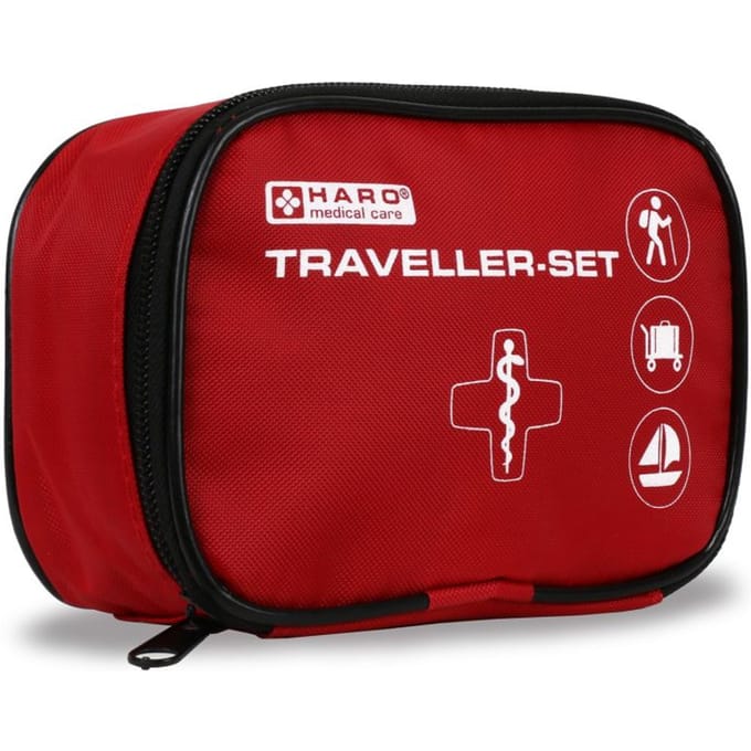 HARO Eerste hulp tas reiset 32-delig rood