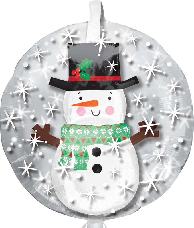 Insider Snowman FolieBallon 60x60 cm