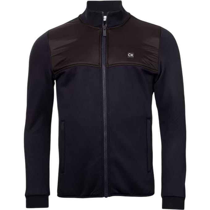 Calvin Klein Hybride jas voor heren, standaardpasvorm (Marine)