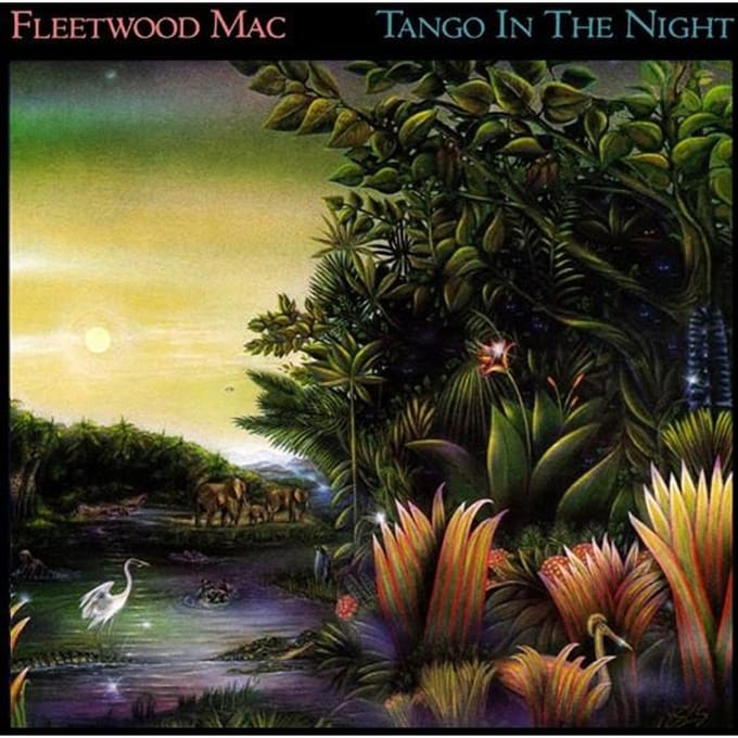 CD FLEETWOOD MAC Tango In The Night W225471 Warner Bros. Re 1987 Canada Rots Gebruikt
