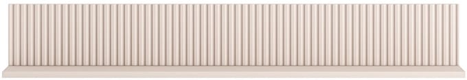 Selsey Dunea – Wandplank, Kasjmier grijs, 120 cm