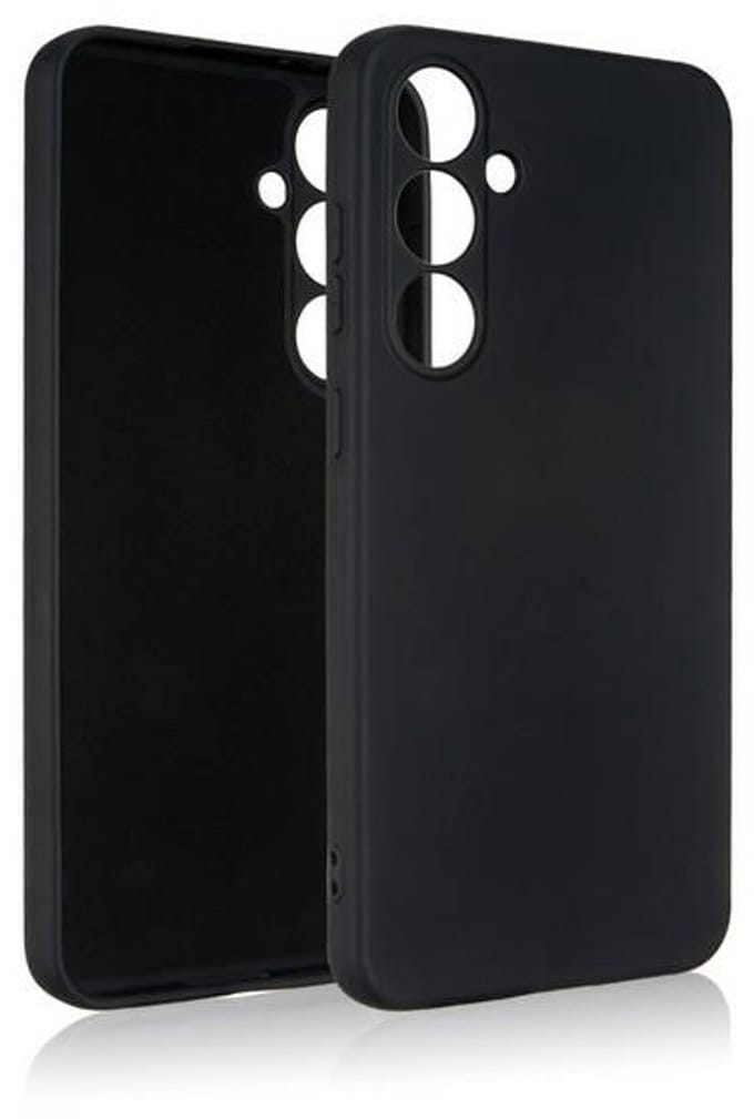Beline Series - Siliconen Hoes - Samsung S24 FE - Zwart - Luxe Ontwerp