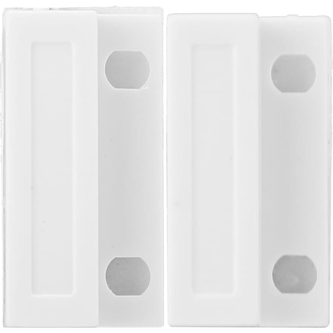 NC-type bekabelde deur- en raambeveiliging met magnetische contactsensor en rietschakelaar white