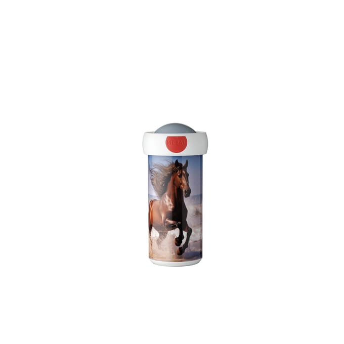 Mepal Schoolbeker Campus - 300 ml - Sluit goed af - Drinkbeker voor kinderen - Wild horse