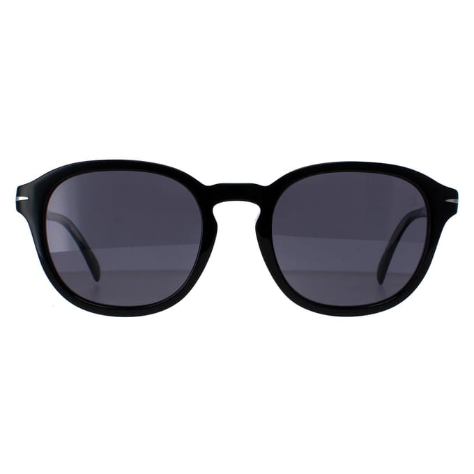 David Beckham DB1011/F/S 807 M9 zwart grijs gepolariseerde zonnebril