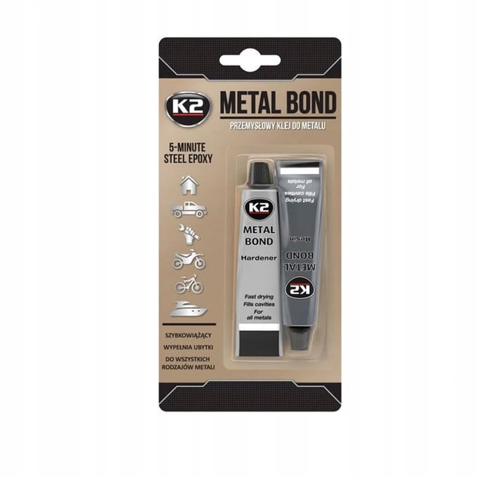 K2 TECHNIK Serie - Epoxylijm voor metaal - Snel - Industrieel