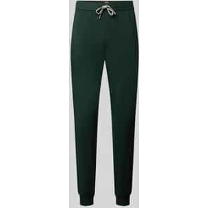 Regular fit sweatbroek van katoenmix model 'Mix&Match'