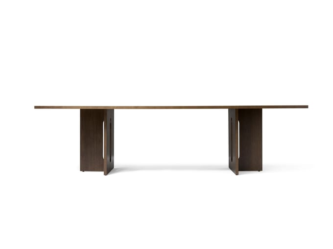 Audo Androgyne Eettafel - eiken, donker gebeitst - 280 x 110 cm