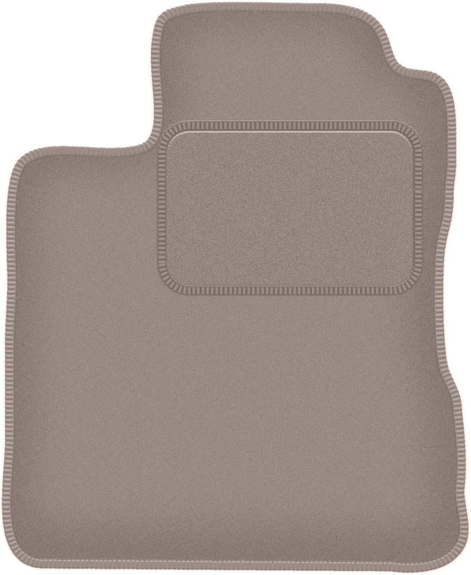 Beige bestuurdersmat voor: Daihatsu Cuore VI hatchback (2003-2007)