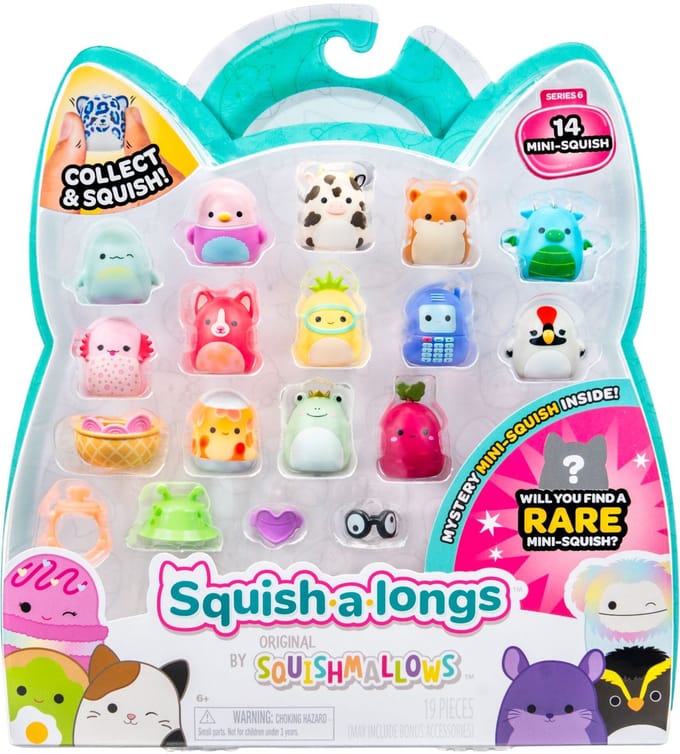 Squish-A-Longs - 14 Pack (STYLE 1)