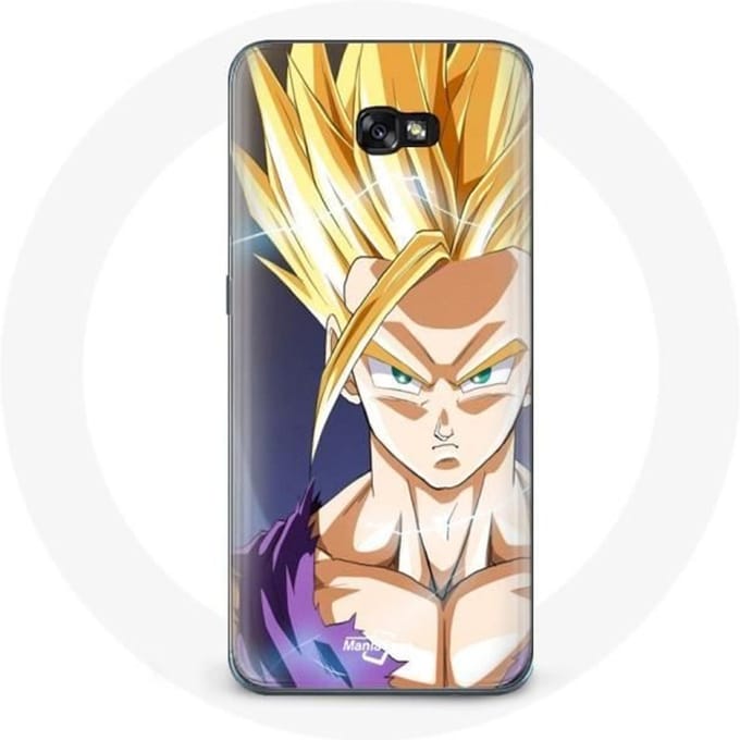 Hoesje voor Samsung Galaxy A3 2017 Manga Dragon Ball Goku Angry Face