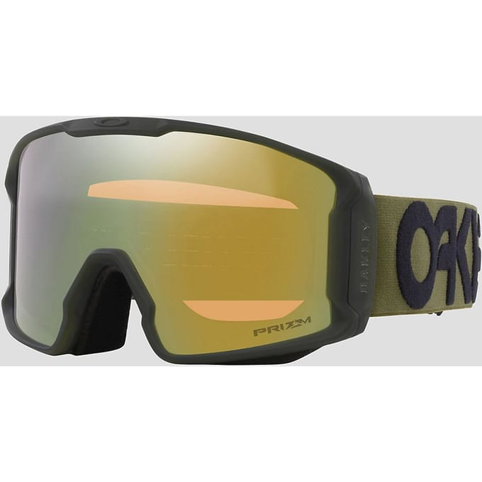 Oakley Line Miner L Matte B1B New Dark Brush Goggle groen
