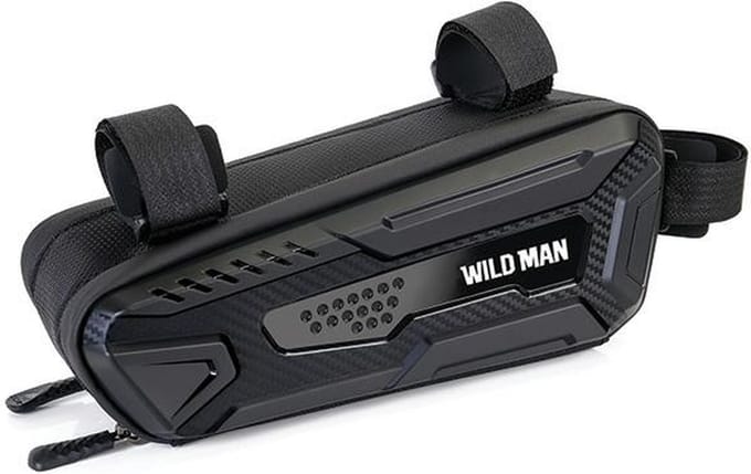 WILDMAN Fietskoffer/houder M M40 frametas zwart/zwart