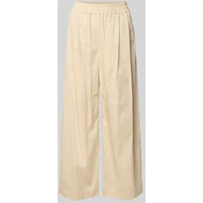 regular fit wijdte broek van puur katoen model 'GOLFO'