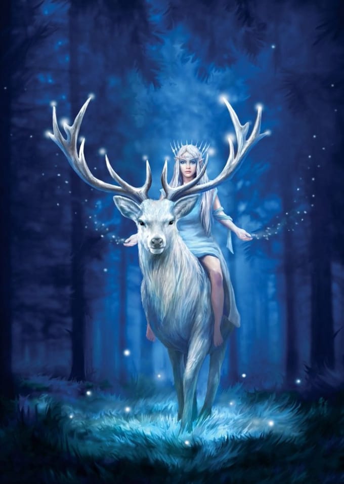 Art Puzzle puzzel Fantasy Forest 1000 stukjes Anne Stokes.
