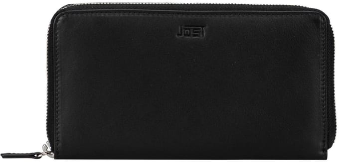 JOST Leren portemonnee Odense Wallet Black zwart