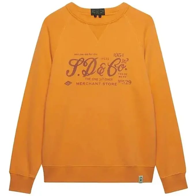 Sweatshirt Superdry Merchant Vintage Print
