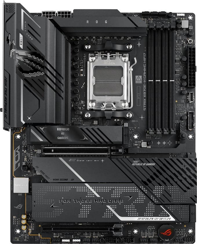 ASUS ROG Strix X870E-H Gaming WiFi7 - Moederbord - Socket AM5 - ATX - AMD X870E chipset